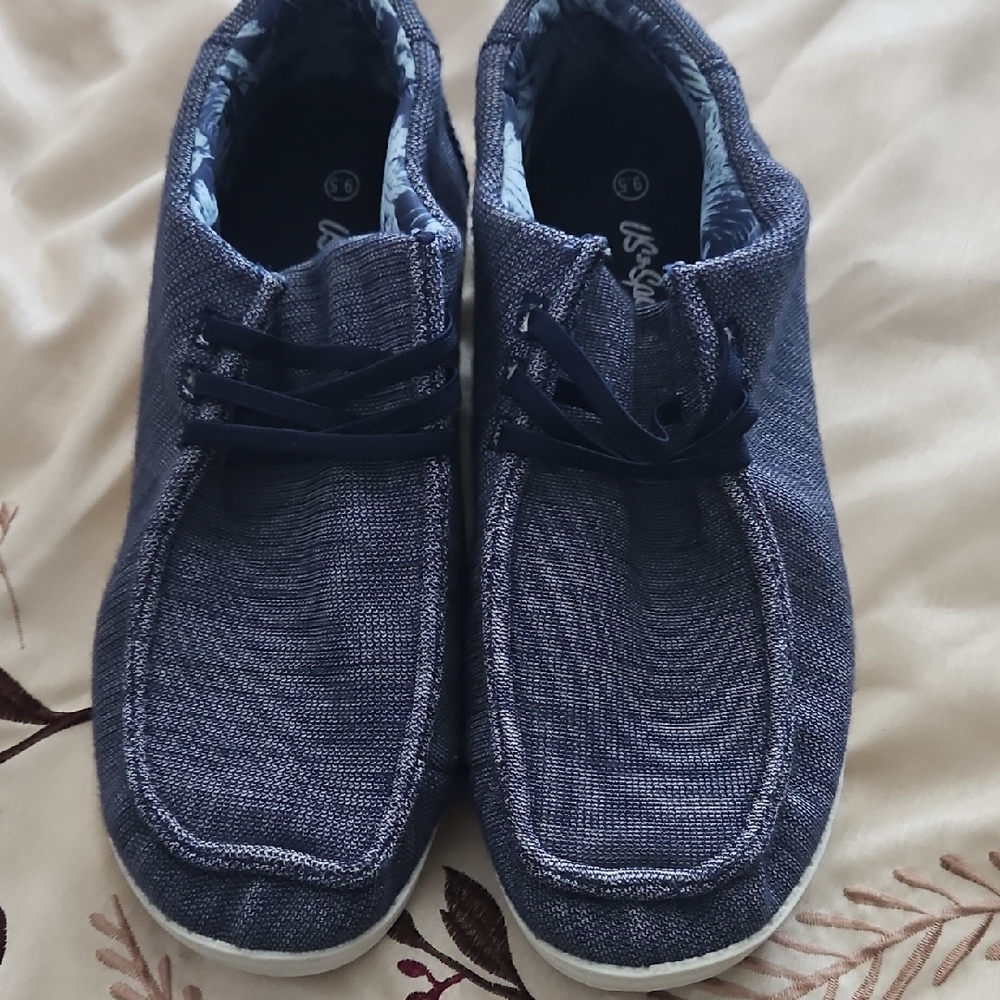 Source Unknown Navy Loafers